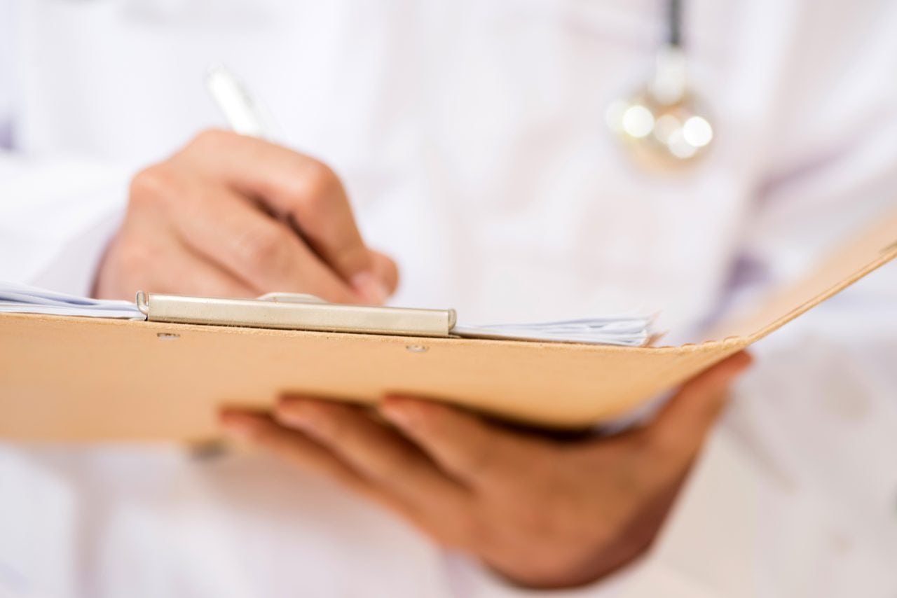 doctors write prescriptions