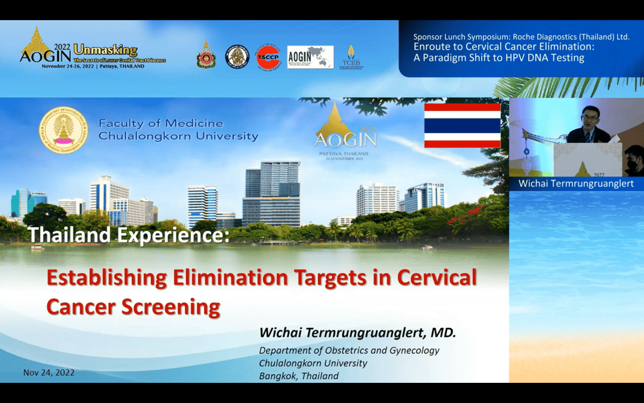 AOGIN 2022 Advancing womens health optimising cervical cancer screening in Thailand featured image