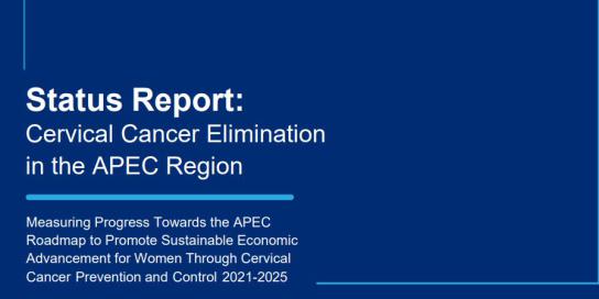 APEC cervical cancer elimination status report updates featured image